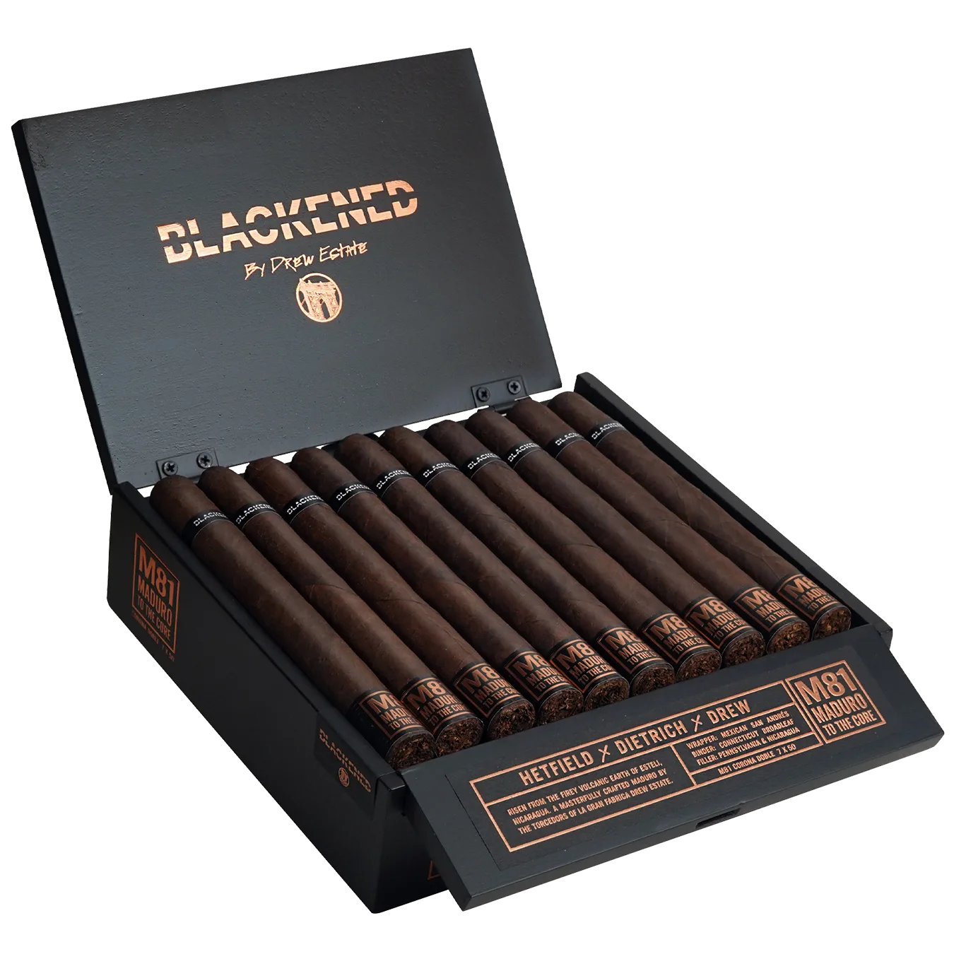 Blackened - Corona Doble 20ct