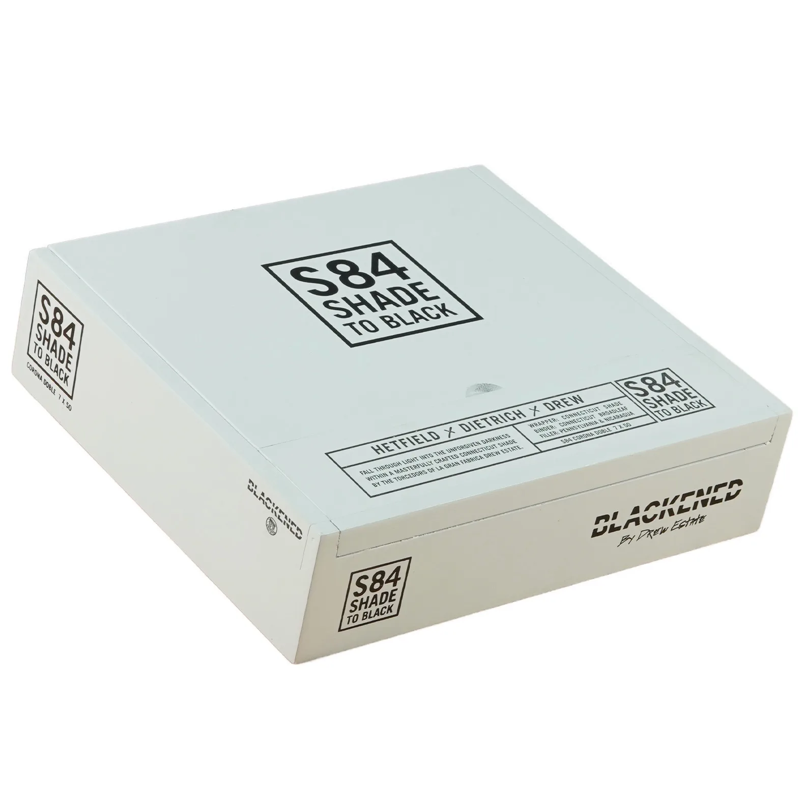 Blackened S84 - Shade to Black Corona Doble Box 20ct